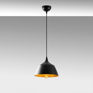 Lampe de suspension Momo 25 Noir