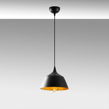 Lampe de suspension Momo 25 Noir