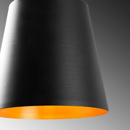 Lampe de plafond Momo 20 Noir