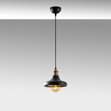 Lampe de plafond Momo 21 Noir
