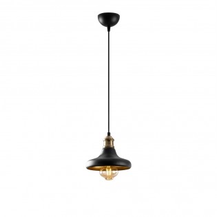 Lampe de plafond Momo 21 Noir