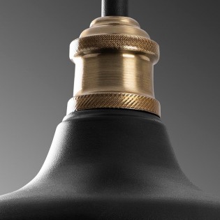 Lampe de plafond Momo 21 Noir