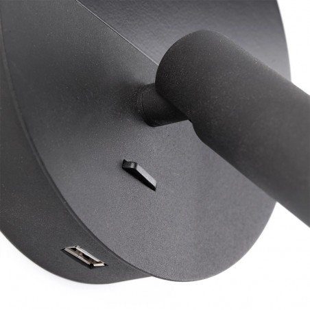 Applique avec lecteur LED et USB Duas (3W)