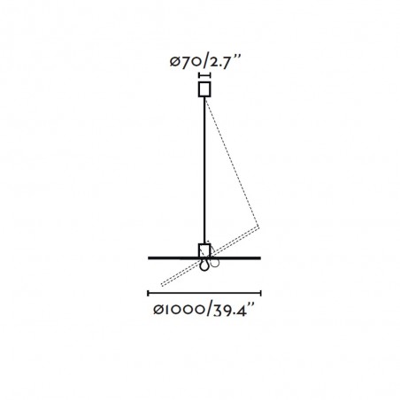 Lampe de suspension Costas