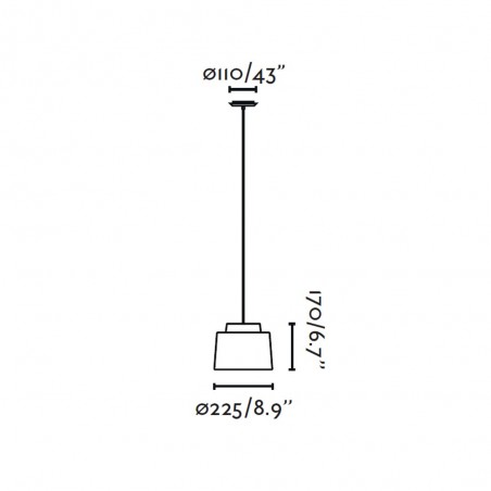 Lampe de suspension Saipan
