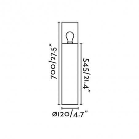 Balisé pour exterieur Kila 70