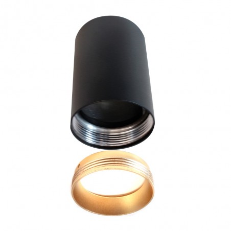 Spot de plafond Basic II Noir