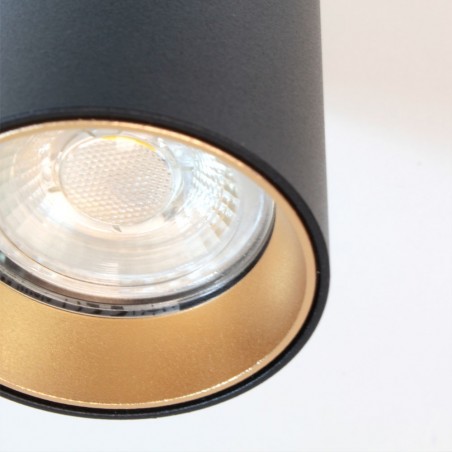 Spot de plafond Basic II Noir