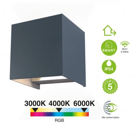 Applique Exterieur á LED Leva Smart (2x5W)