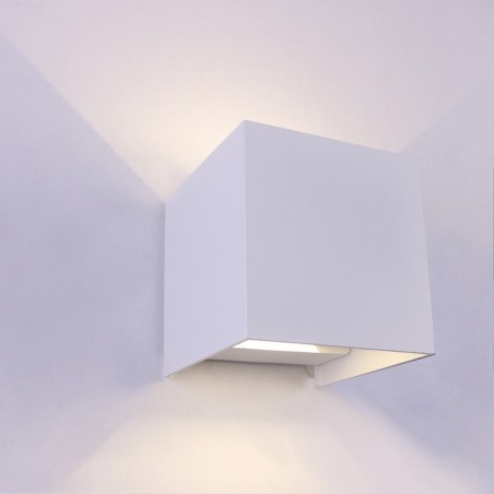 Applique Exterieur á LED Leva Blanc (2x10W - 4000K)