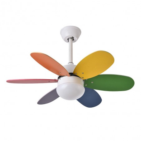 Ventilador de techo Alves Multicolor