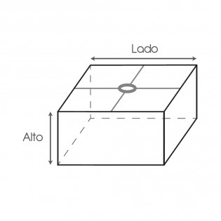 Abat-jour sur mesure Carré