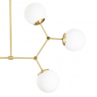 Lampe de plafond Mulen Or (6 lumieres)