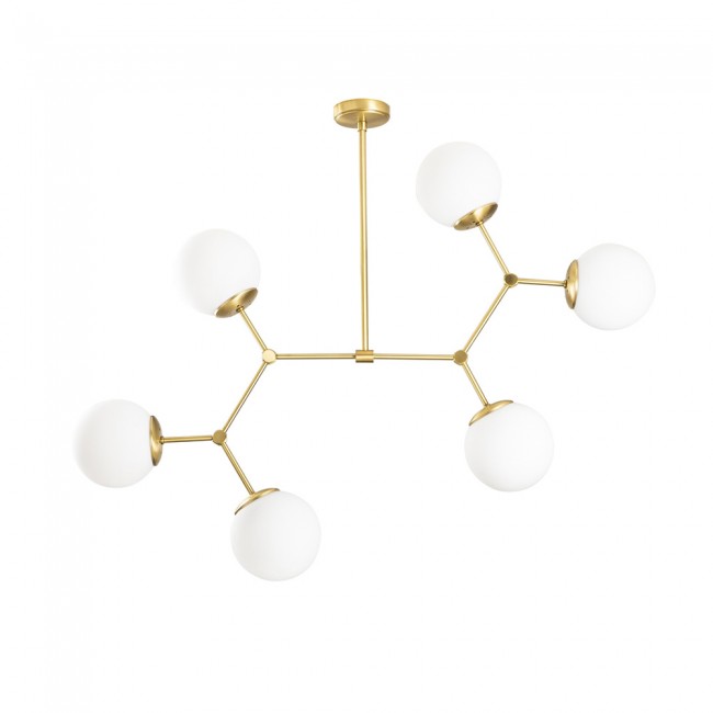 Lampe de plafond Mulen Or (6 lumieres) Lampe de plafond Mulen Or (6 lumieres)