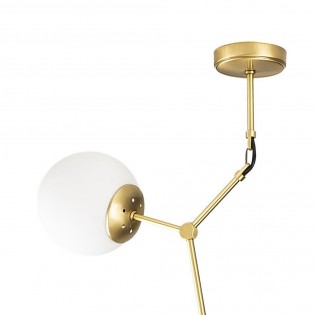 Lampe de suspension Mulen Or (5 lumieres)