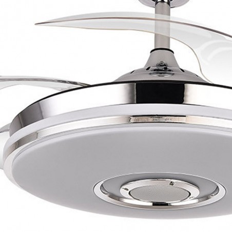 Ventilador Led con aspas plegables Noto (72W)