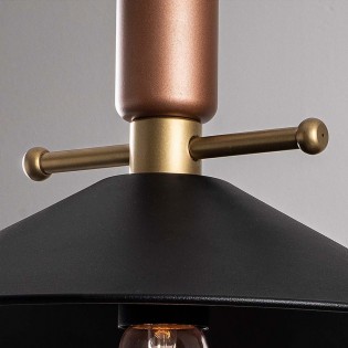Lampe de suspension Momo 30 Noir