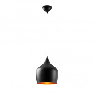 Lampe de plafond Momo 22 Noir