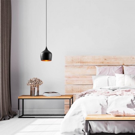 Lampe de plafond Momo 22 Noir