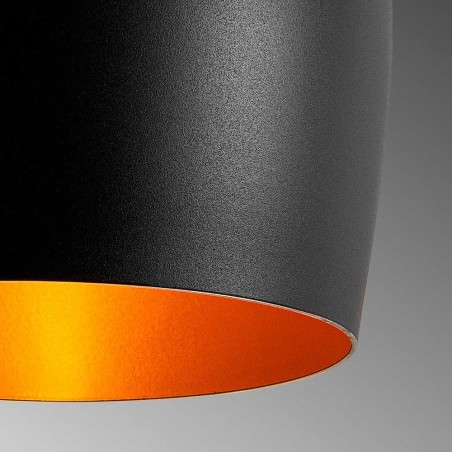 Lampe de plafond Momo 22 Noir