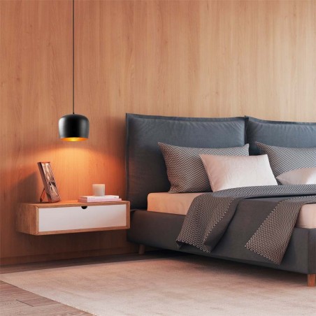 Lampe de suspension Momo 22 Noir
