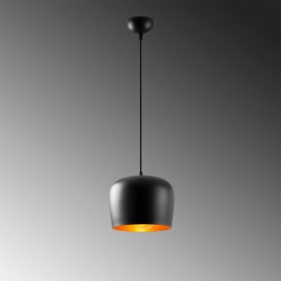 Lampe de suspension Momo 22 Noir
