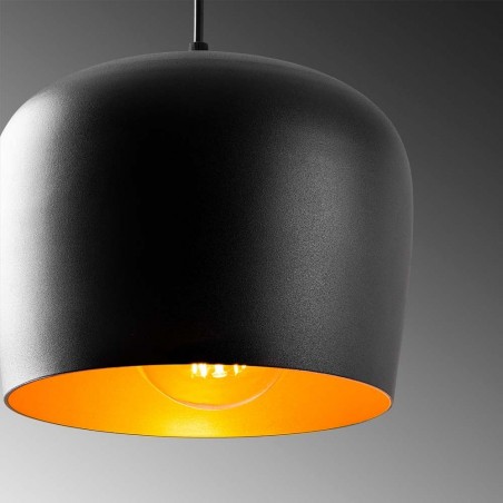 Lampe de suspension Momo 22 Noir