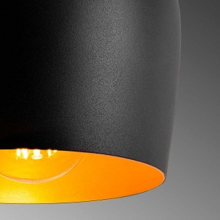 Lampe de suspension Momo 22 Noir