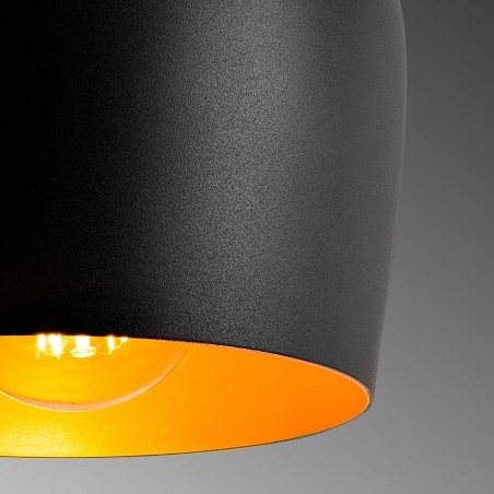 Lampe de suspension Momo 22 Noir