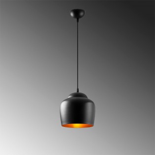 Lampe de plafond Momo 22 Noir II