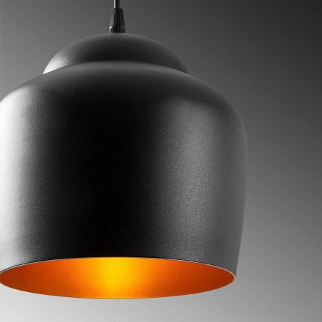 Lampe de plafond Momo 22 Noir II