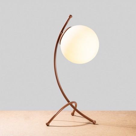 Lampe à poser Kelen Opale Cuivre