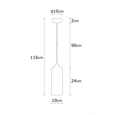 Lampe de plafond Marismo
