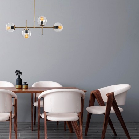 Lampe de plafond Garet Vintage (4 lumieres)