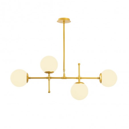 Lampe de plafond Garet Or (4 lumieres)