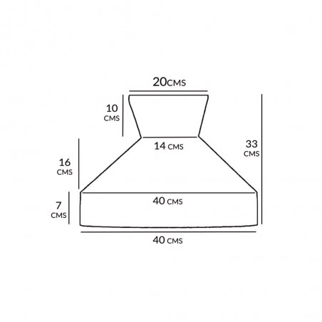 Lampe de plafond Ardabil Turquoise