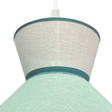 Lampe de plafond Ardabil Turquoise