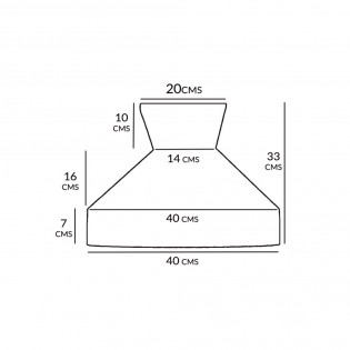 Lampe de plafond Ardabil Rose