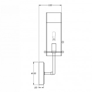 Aplique de pared Arco