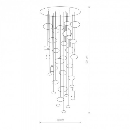 Lampe de suspension Salva H