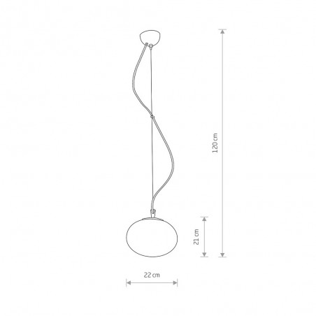 Lampe de plafond Nuage S