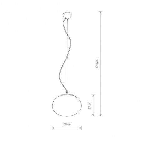 Lampe de plafond Nuage M