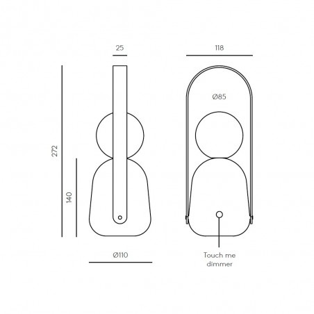 Lampe portable á LED Nano (3W)