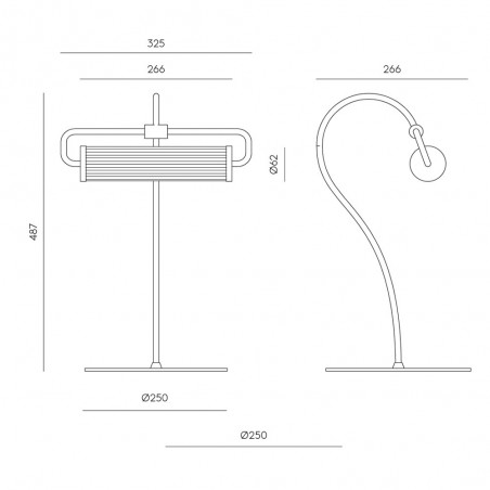 Lampe á poser LED Ison (6W)