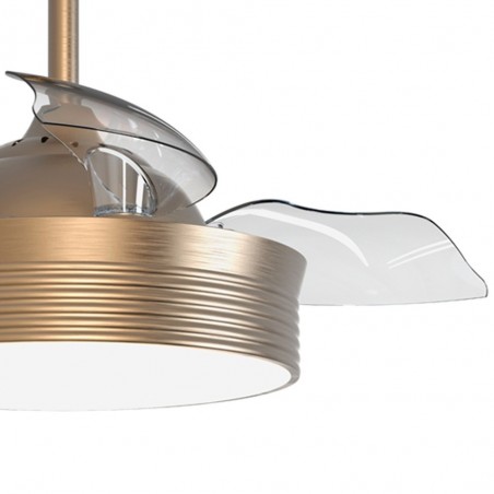 Ventilateur LED avec pales pliantes Bombay L (36W)