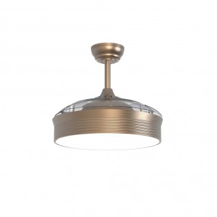 Ventilateur LED avec pales pliantes Bombay L (36W)
