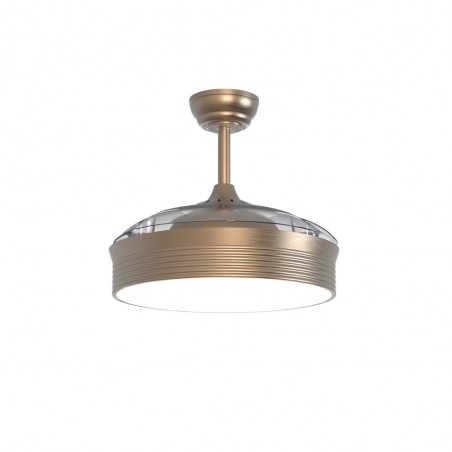 Ventilateur LED avec pales pliantes Bombay L (36W)