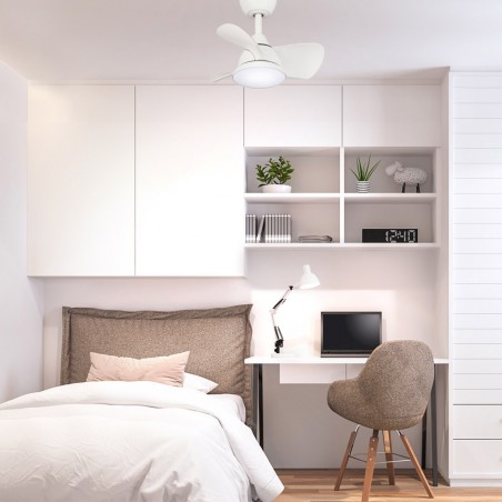 Ventilateur de plafond á LED Fante CCT (24W)