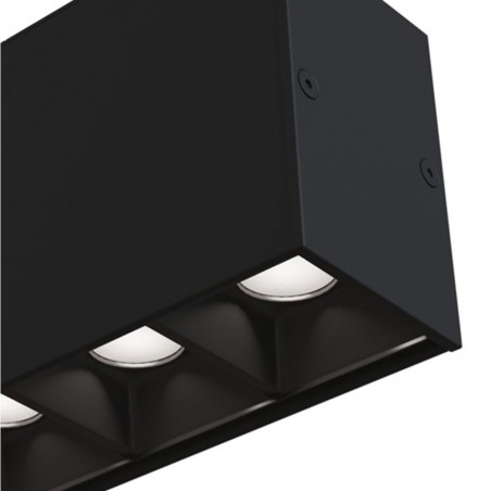 Foco de carril magnético Led (5 luces) (10W)