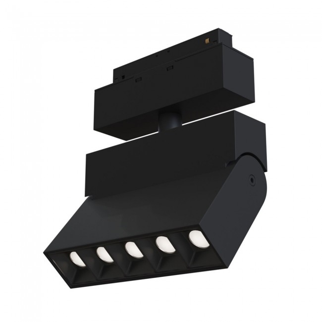 Foco de carril magnético orientable Led II (5 luces) (10W) Foco de carril magnético orientable Led II (5 luces) (10W)